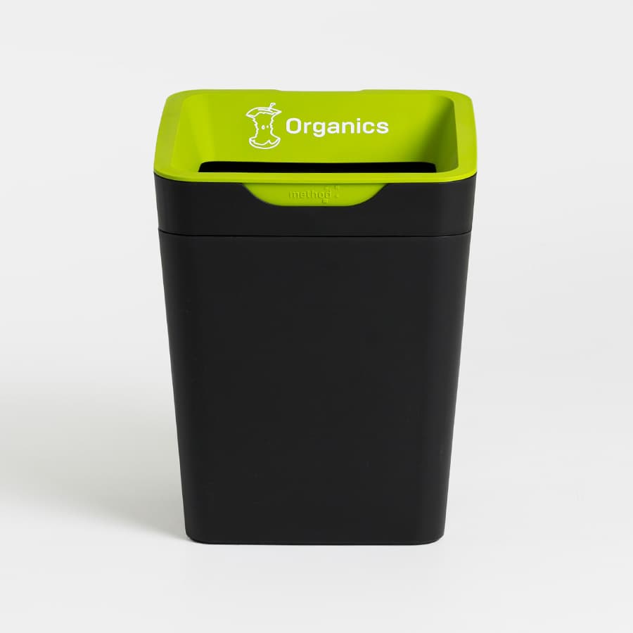 Bin 20L - Open Lid - Green Organics
